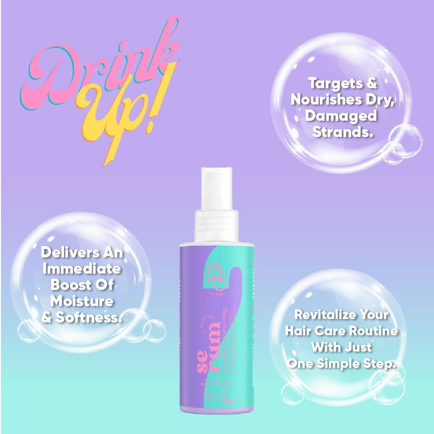 ONLYBIO Hair Cycling Hydration Strongly Moisturizing Serum for Hair Ends | Anti-Frizz Repair Serum for Dry, Split Ends