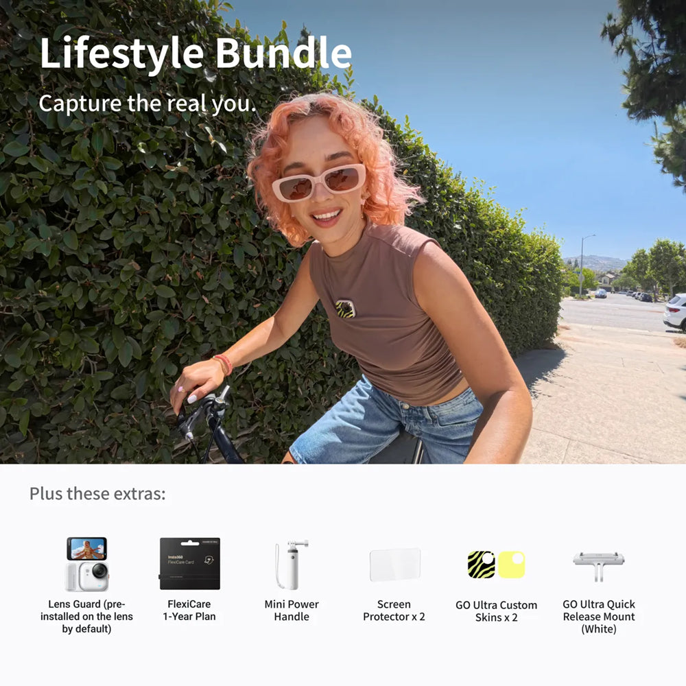 Insta360 GO Ultra Tiny Hands-Free 4K Cam