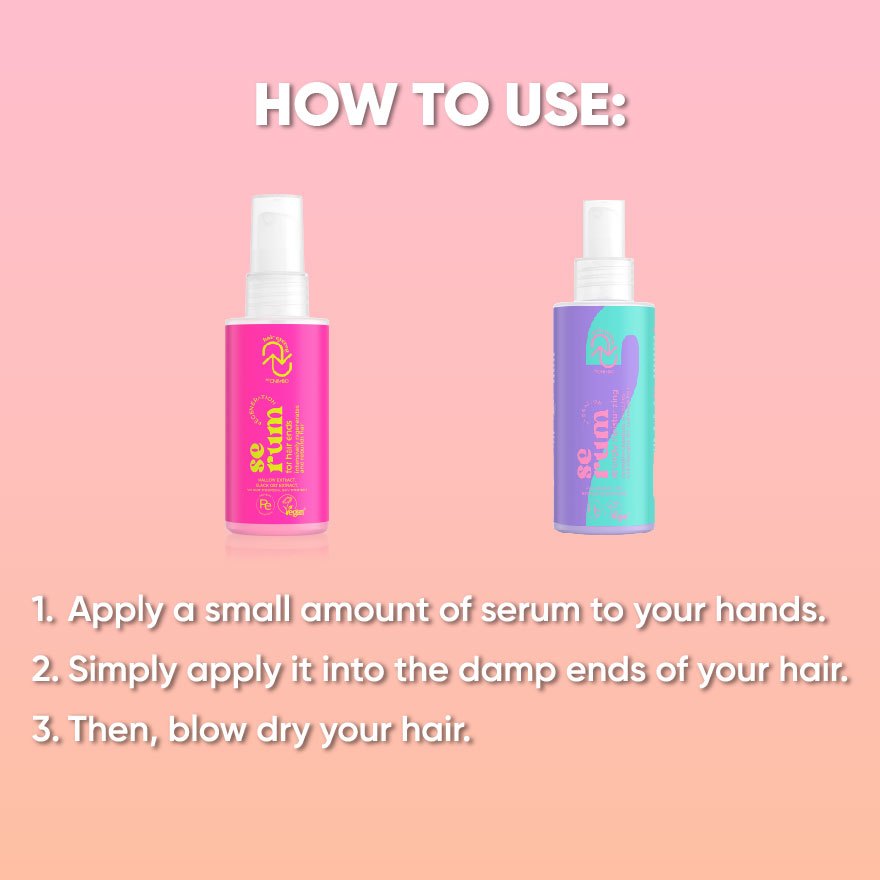 ONLYBIO Hair Cycling Hydration Strongly Moisturizing Serum for Hair Ends | Anti-Frizz Repair Serum for Dry, Split Ends