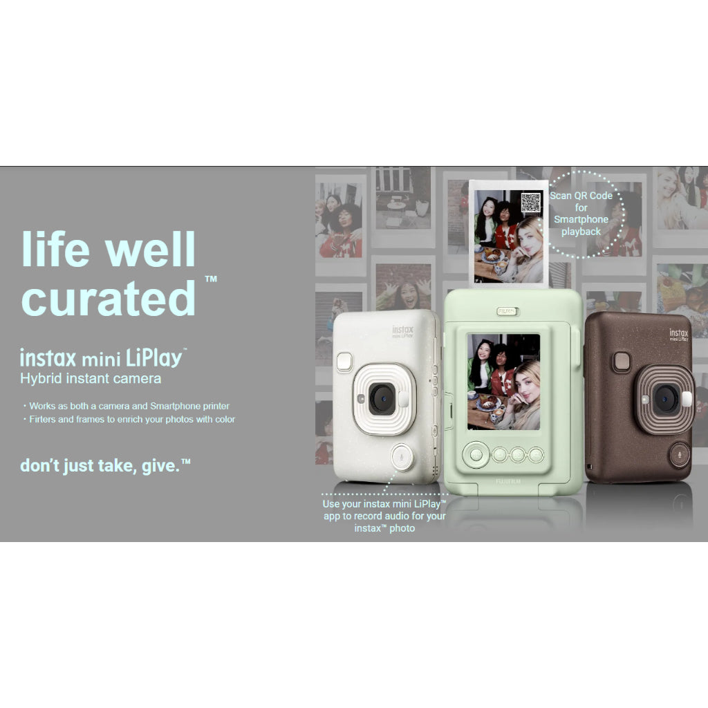 Fujifilm Instax Mini LiPlay Hybrid Instant Camera