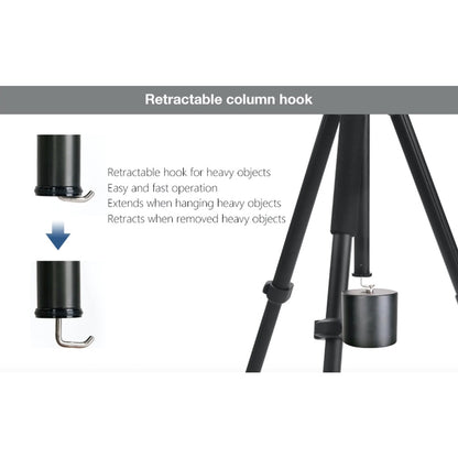 Samurai Outdoor X-Atomic Plus Detachable Monopod (with SBH-50 Ballhead, Black)
