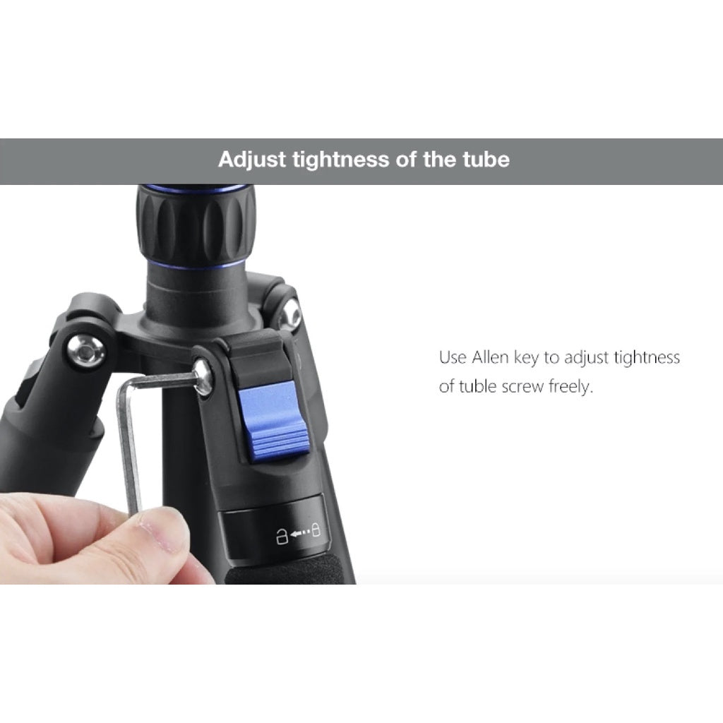 Samurai Outdoor X-Atomic Plus Detachable Monopod (with SBH-50 Ballhead, Black)
