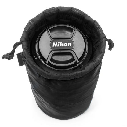 Tamrac Goblin Lens Pouch 3.6 (Black/Ocean)