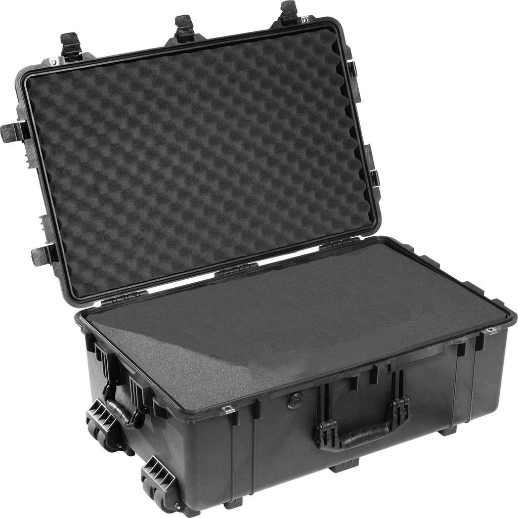 Pelican 1650 Wheeled Protector Case with Foam - Assorted Colour