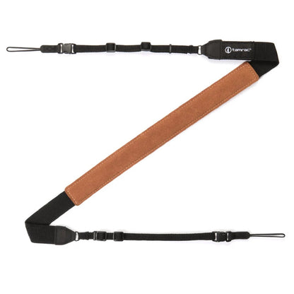 Tamrac Camera Quick Release Strap - Microfiber (Black/Brown)