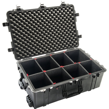 Pelican 1650 Wheeled Protector Case with Foam - Assorted Colour
