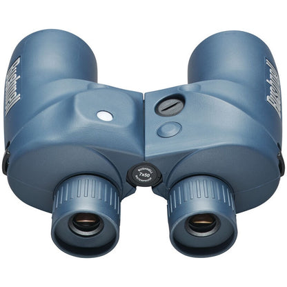 Bushnell 7x50 Marine Binoculars with Compass (Blue) (Model: 137500)