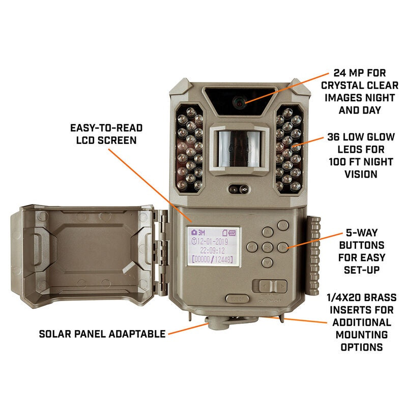 Bushnell Prime Low Glow Trail Camera (Model: 119932M)