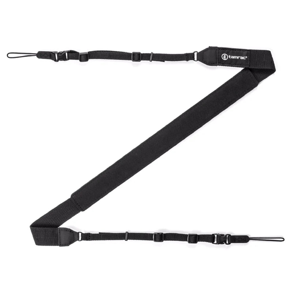 Tamrac Camera Quick Release Strap - Microfiber (Black/Brown)