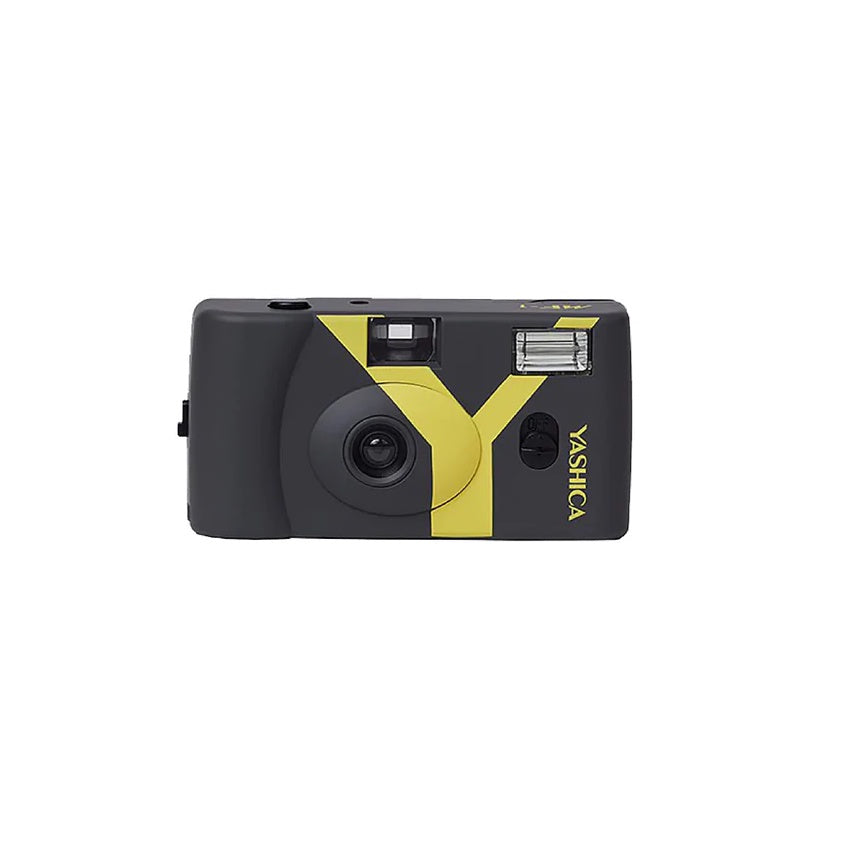 Yashica MF-1 Snapshot Art Camera Set with Flash Reusable Film Camera