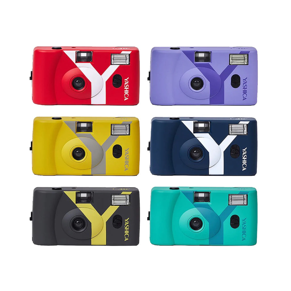 Yashica MF-1 Snapshot Art Camera Set with Flash Reusable Film Camera