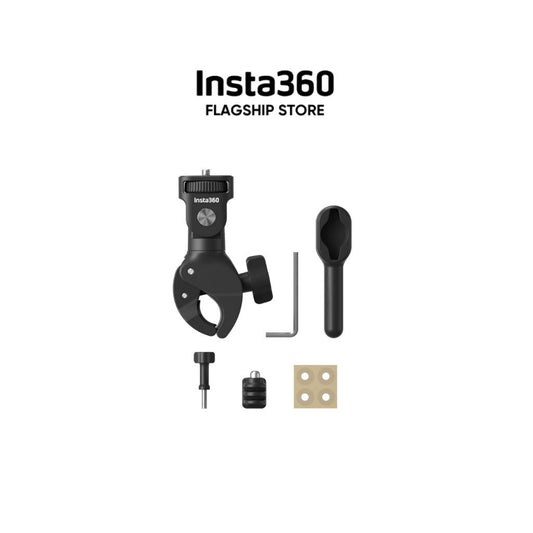 Insta360 Heavy Duty Clamp Motorcycle For X4 Air/GO Ultra/X5/Ace Pro 2/X4/Ace Pro/Ace/X3/Go3/One RS (4K/Twin)