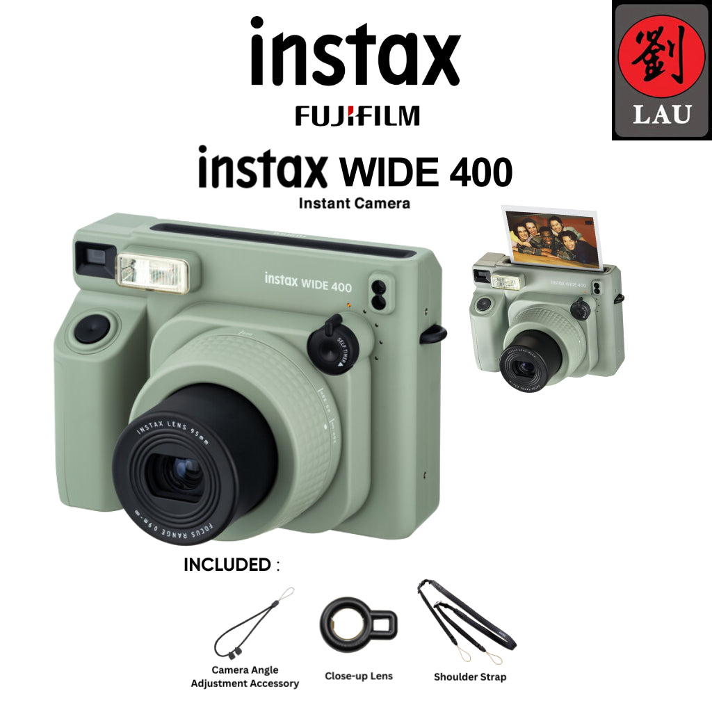 Fujifilm Instax Wide 400 - Instant Camera with Self Timer Wide Format Photo
